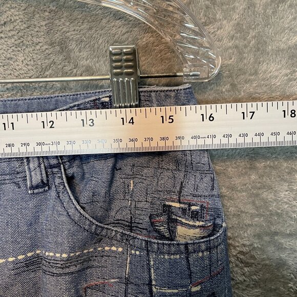 Liz Claiborne Women Retro Classic Michaela Mid Rise Pedal Pusher Crop Jean 12 - Picture 9 of 12